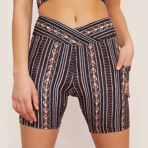 🌱Wolven Zephyr Midi Bike Short